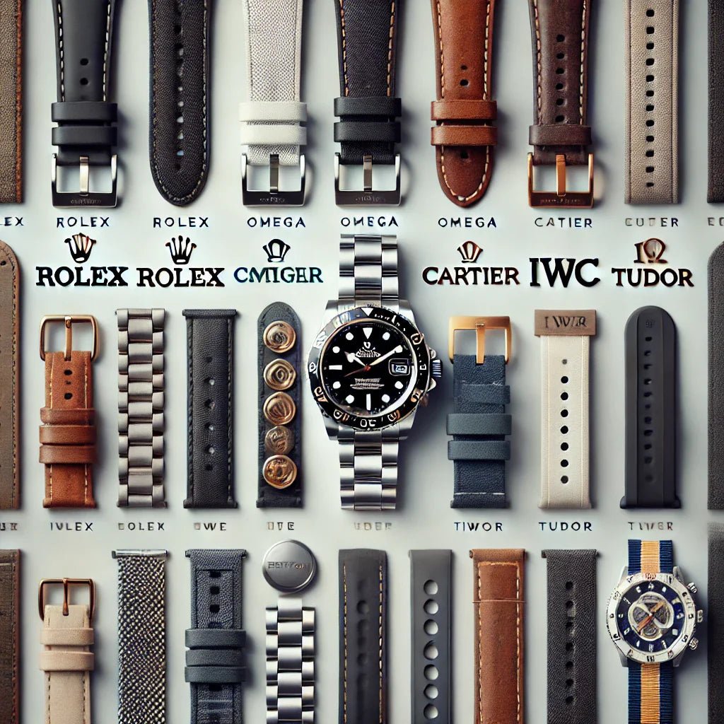 Watch Strap Upgrades by Brand – The Best Options for Rolex, Omega, Cartier & More - Helvetus