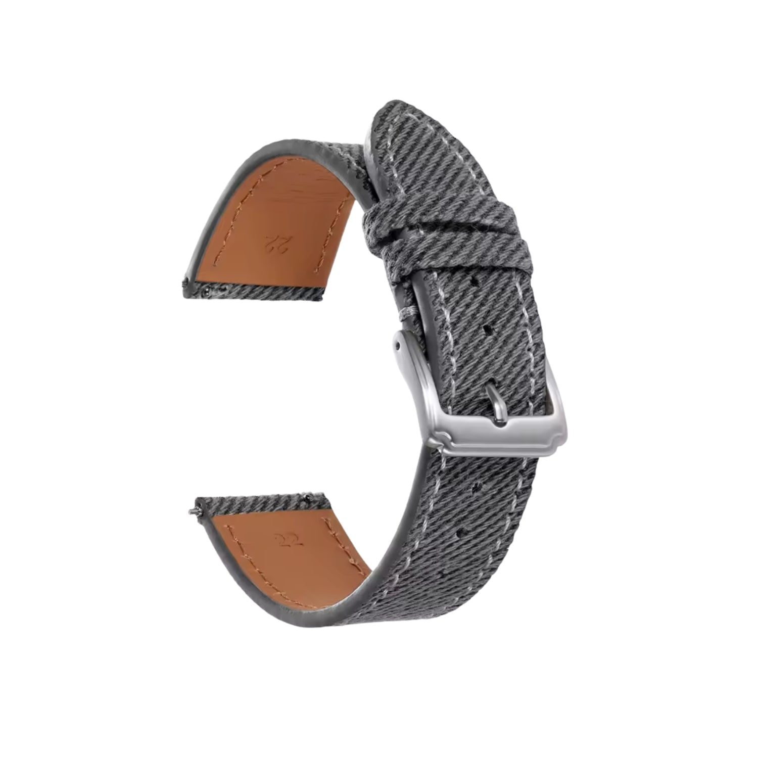 Black Handmade Denim Watch Strap – DenimaTex™ by Helvetus® - Helvetus