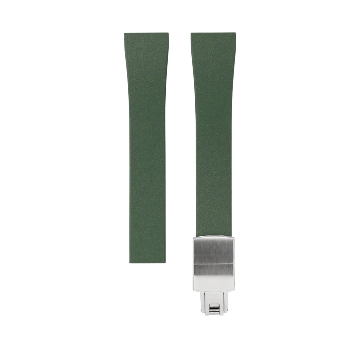 CTS Rubber Strap - Cartier Santos - Dumont - Green - Helvetus