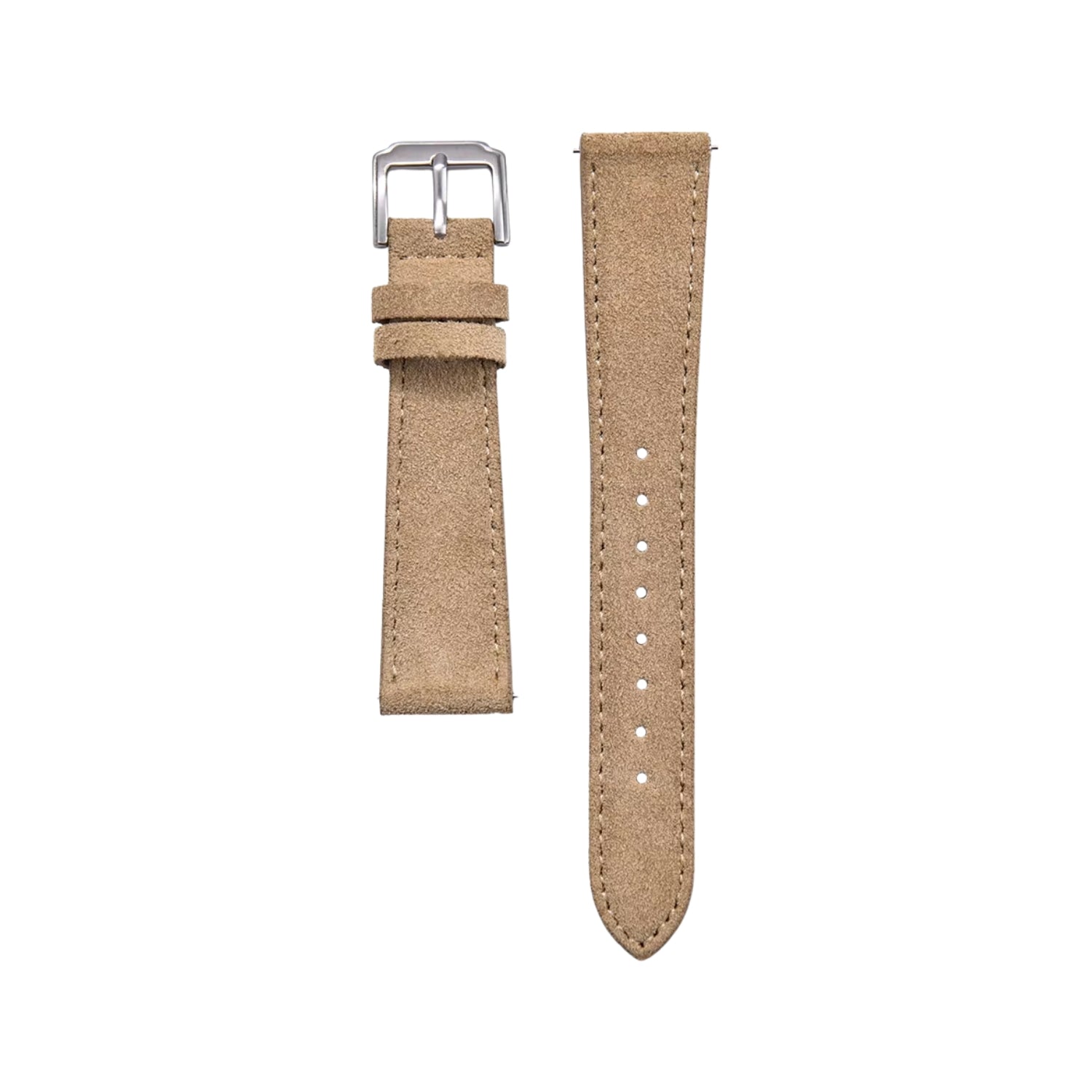 Suede Leather Watch Strap – Beige – Helvetus® - Helvetus