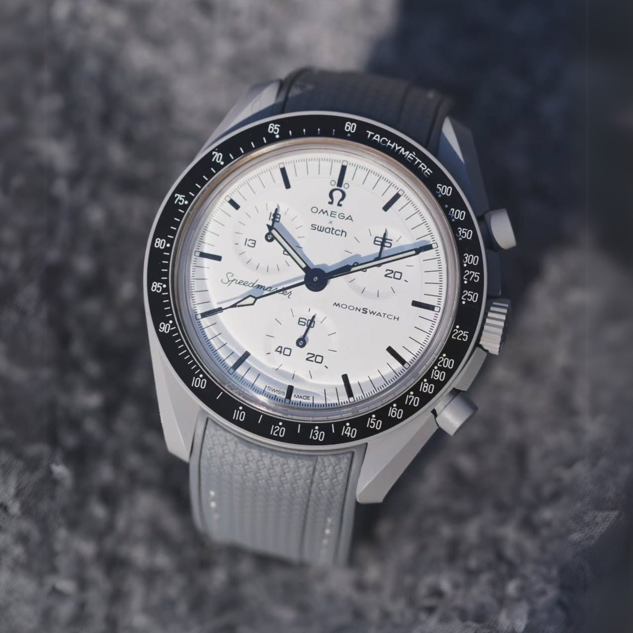 MoonSwatch 1965 Rubber Strap - Helvetus