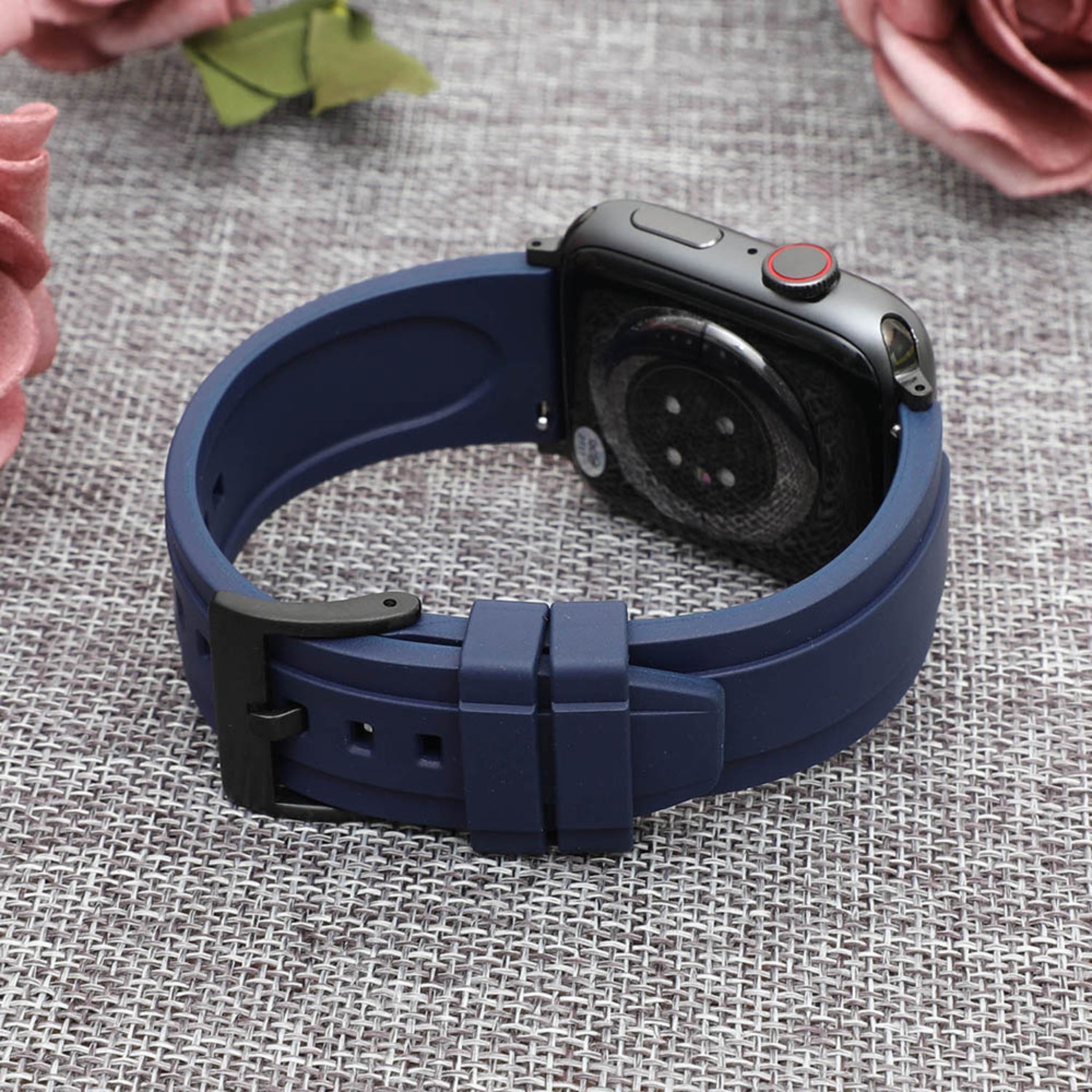 سوار مطاطي لساعة Apple Watch - أزرق داكن