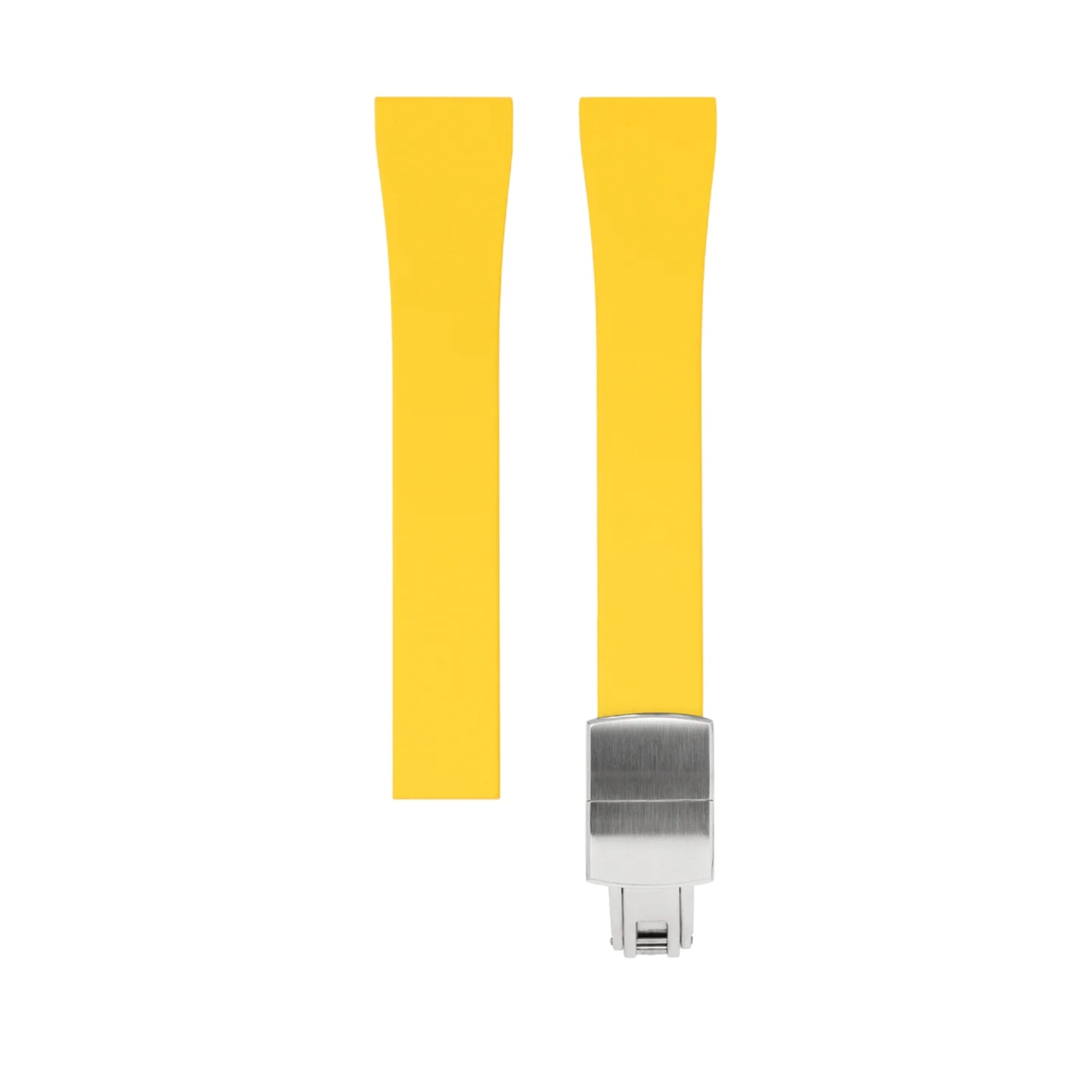 CTS Rubber Strap - Cartier Santos - Dumont - Yellow - Helvetus