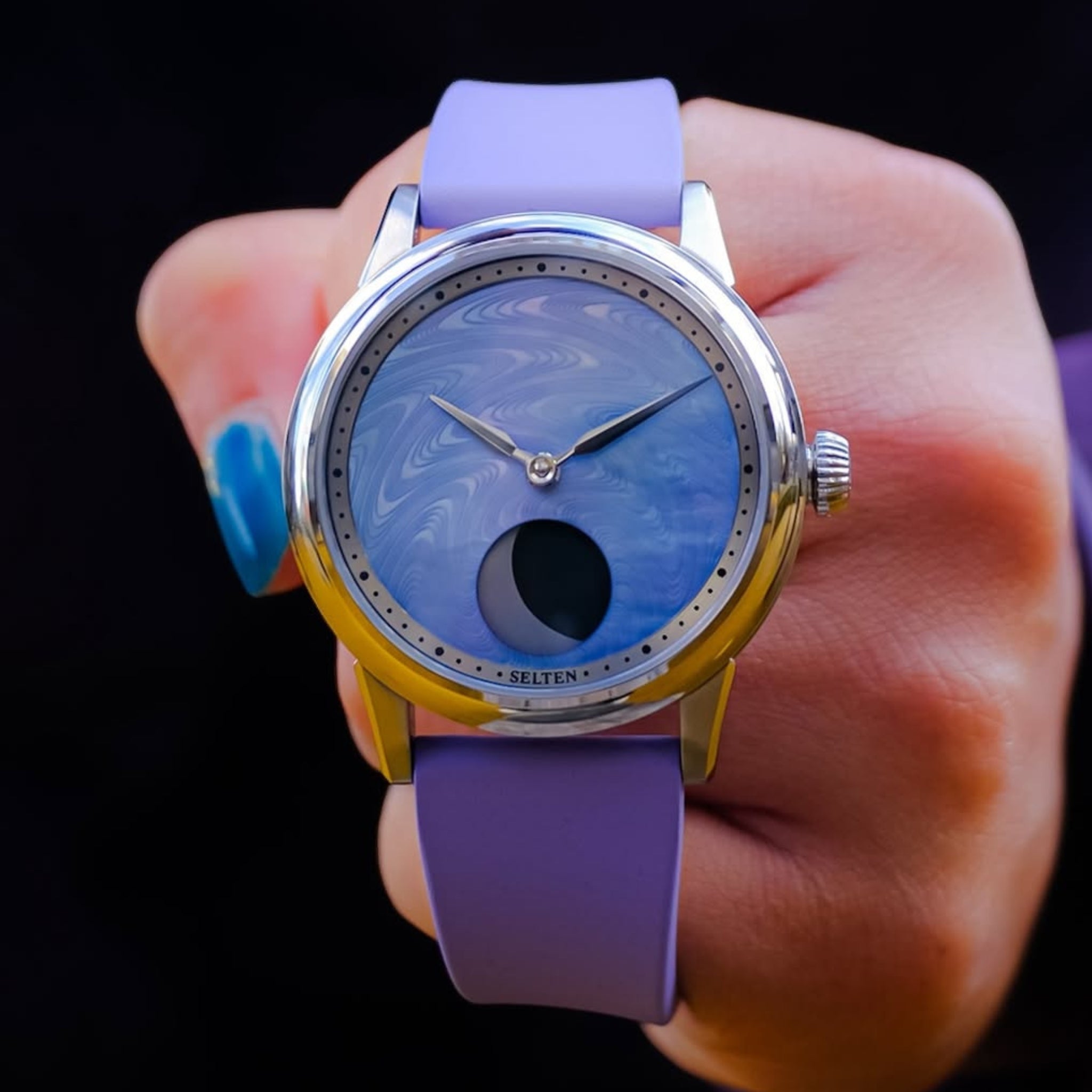 CTS Strap - Purple - FKM Rubber - Helvetus