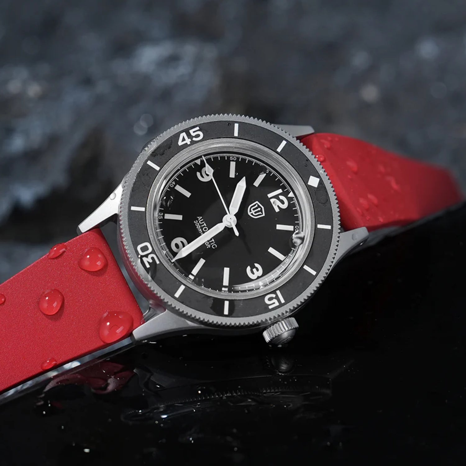 CTS Strap - Red - FKM Rubber - Helvetus