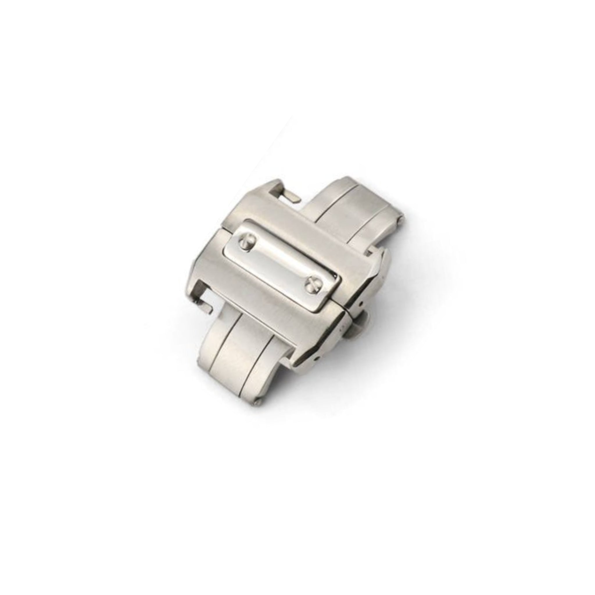 Leather Strap - For Cartier Santos 100 - Grey - Helvetus