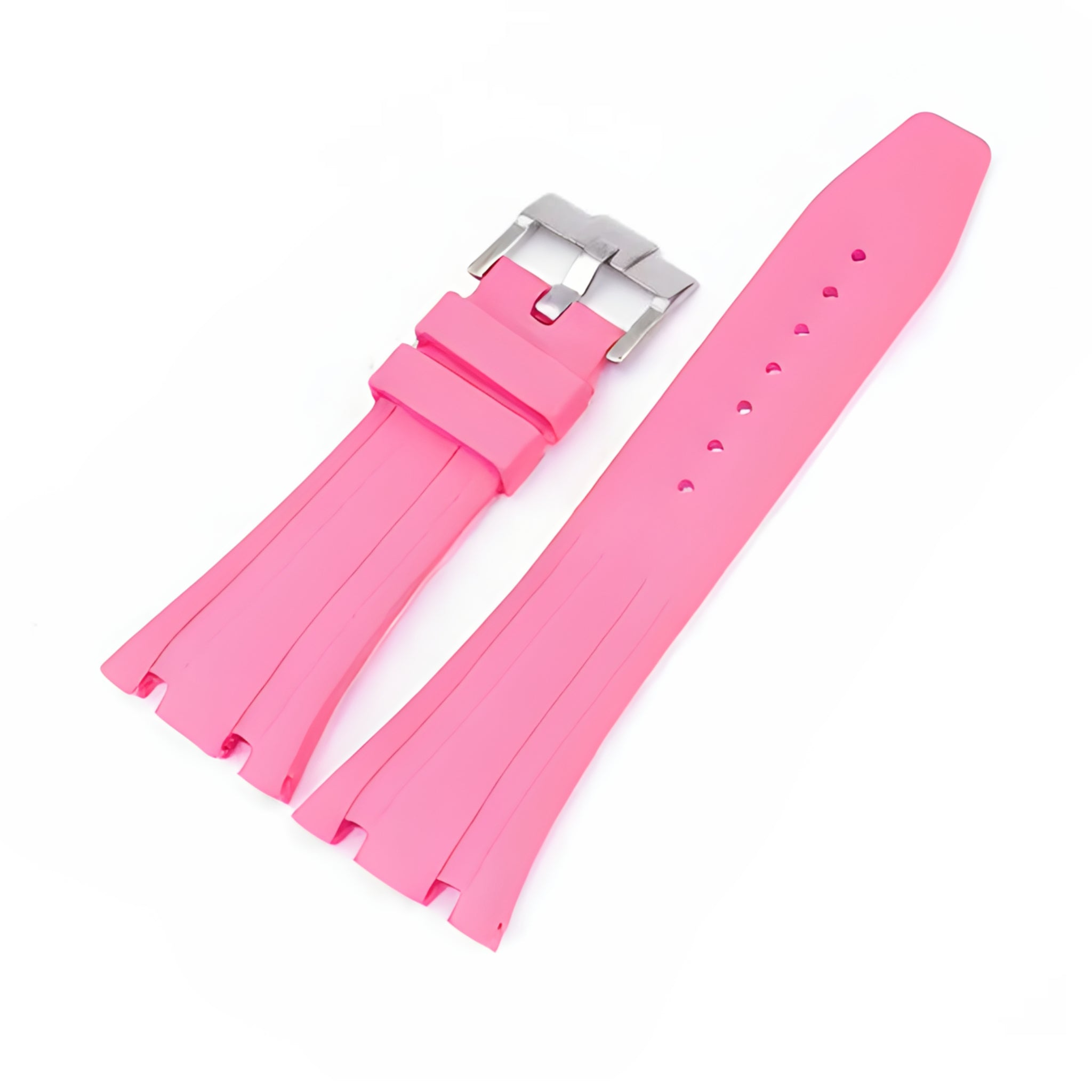 Rubber Strap - For all Audemars Piguet Royal Oak 41mm - Pink - Helvetus