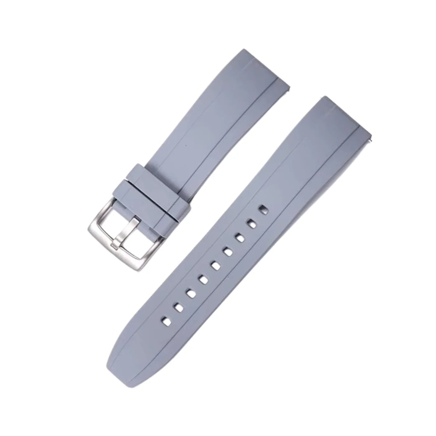 Rubber Strap - For all Breitling Avenger Models - Grey - Helvetus